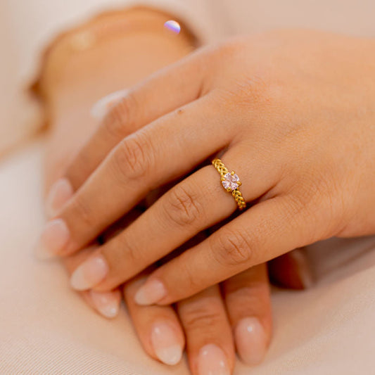 I Am Finding My Glow Adjustable Ring - HARMA