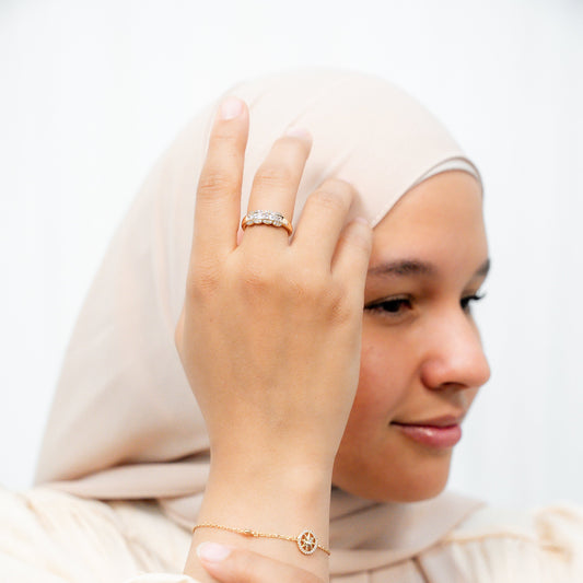 Eternal Heirloom Zirconia Band - HARMA