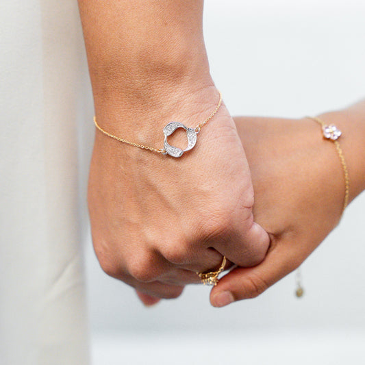 I Am in Harmony Two-Tone Bracelet - HARMA