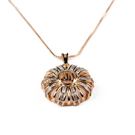 18K Gold Plated Almighty Allah Necklace