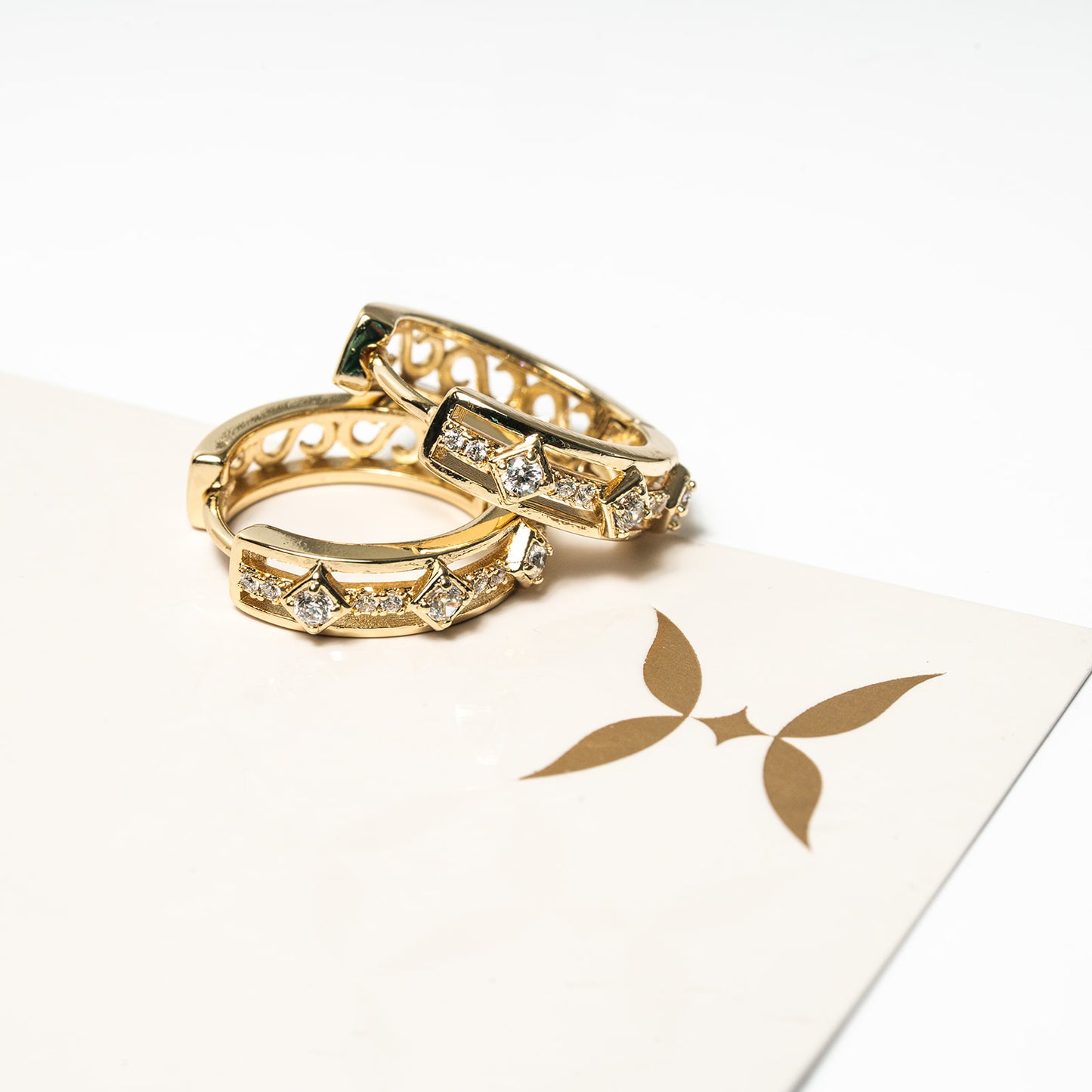 Solstice Spark Hoop Earrings 7