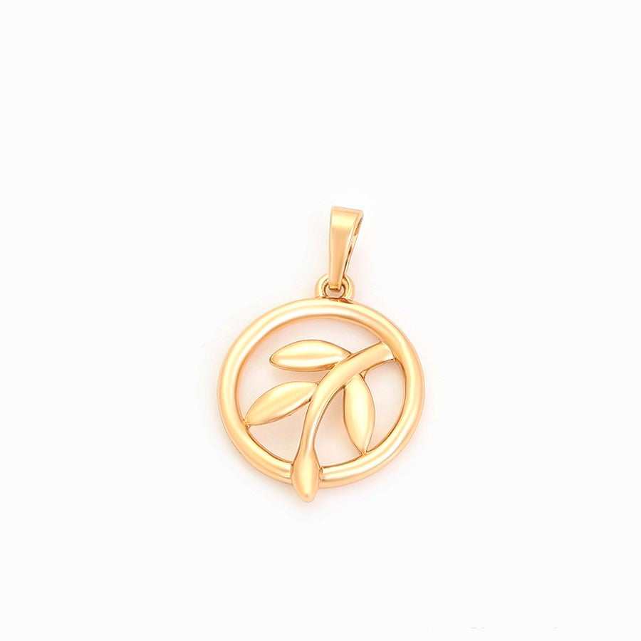 Harma Jewelry Harma Girls Olive Branch Necklace - hope olive branch 18K gold plated necklace for women
