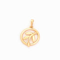 Harma Jewelry Harma Girls Olive Branch Necklace - hope olive branch 18K gold plated necklace for women
