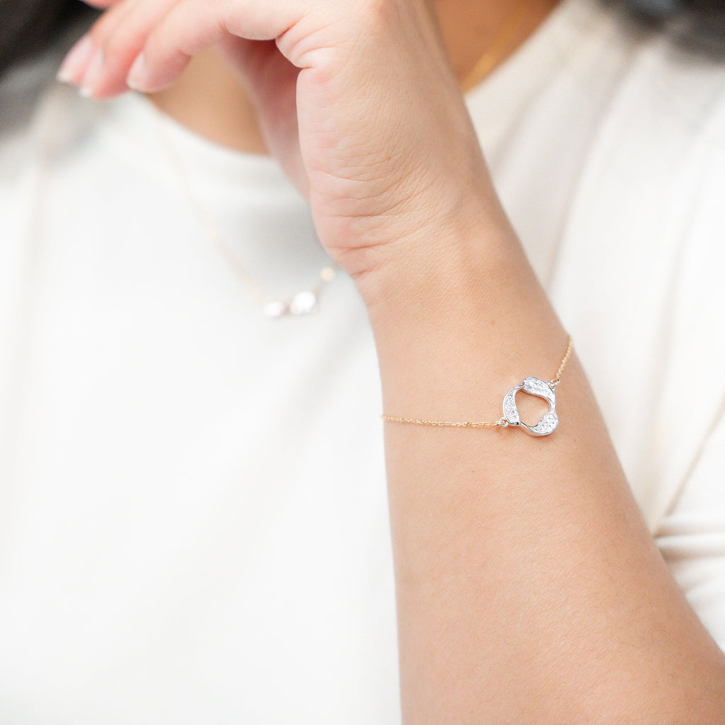 I Am in Harmony Two-Tone Bracelet - HARMA