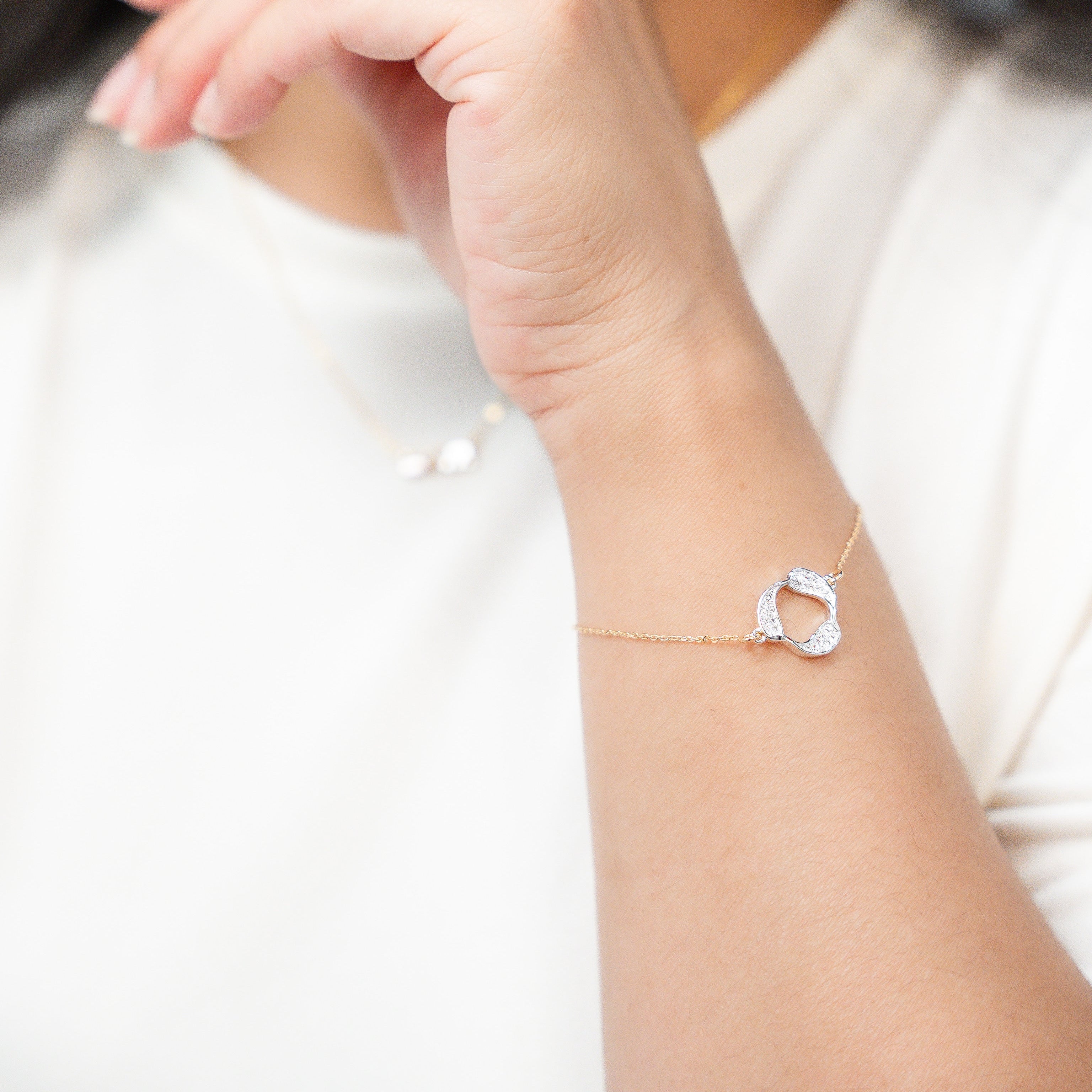I Am in Harmony Two-Tone Bracelet - HARMA