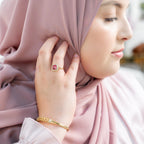 I Am Unshakable PINK Crystal Ring - HARMA