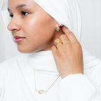 Feathered Hope Gold Ring - HARMA