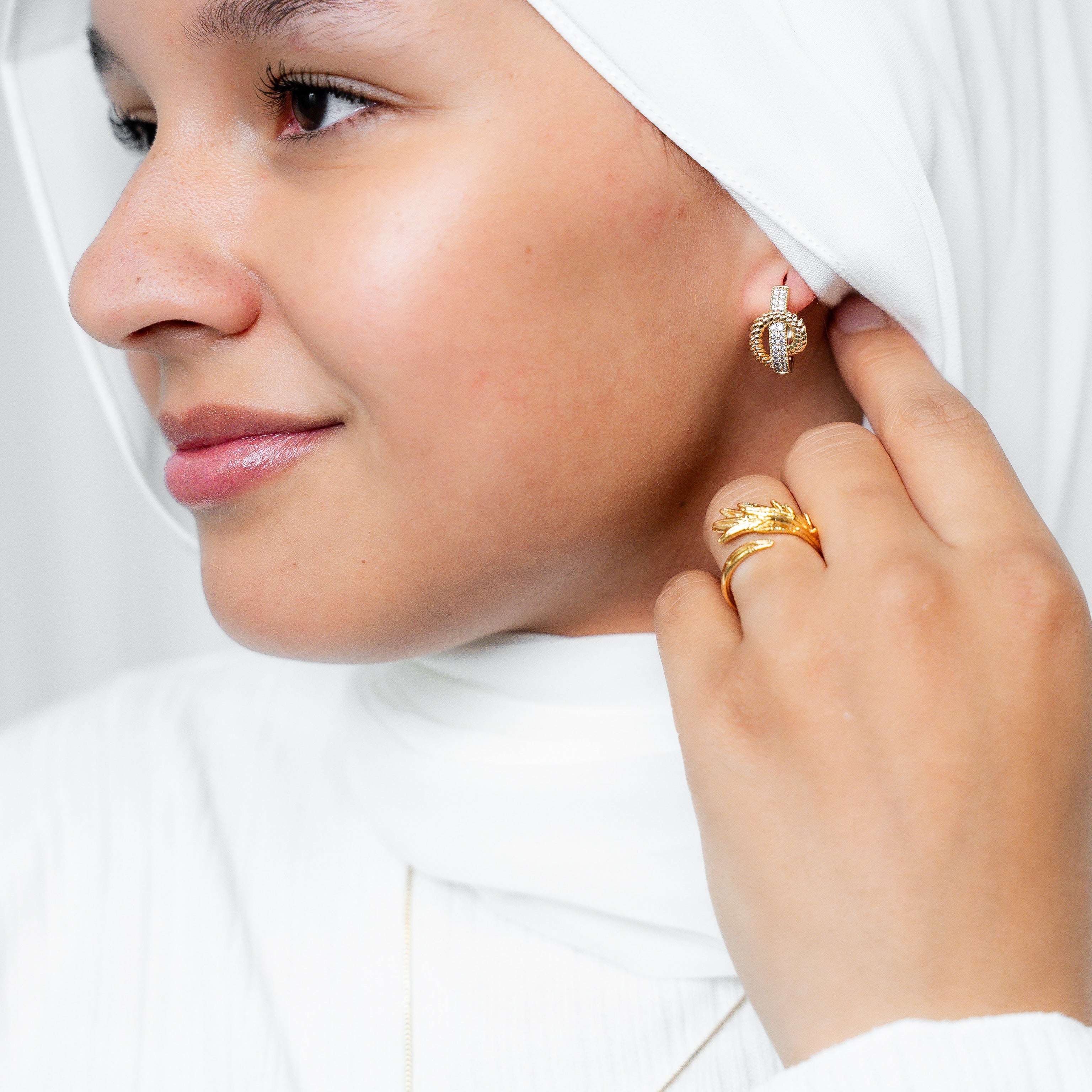 Feathered Hope Gold Ring - HARMA