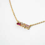 Whispers of PINK Sterling Silver Necklace - HARMA