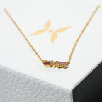 Whispers of PINK Sterling Silver Necklace - HARMA