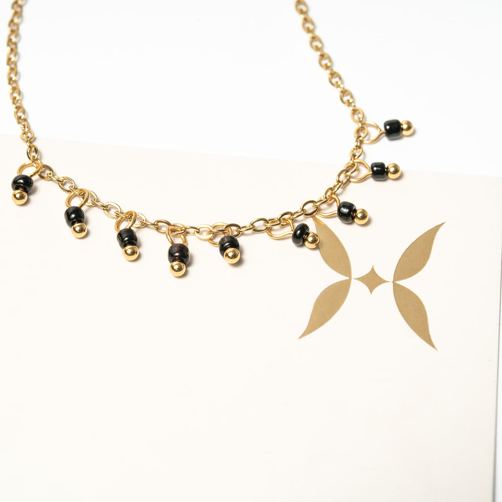 Midnight Sands Beaded Bracelet
