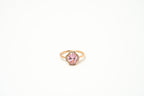 I Am Blossoming Oval PINK Zirconia Ring - HARMA