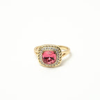 I Am Unshakable PINK Crystal Ring - HARMA