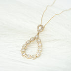 I Shine Bright Zirconia Drop Necklace - HARMA