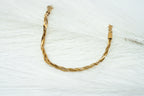 I Am Evolving Twist 24K Bracelet