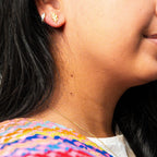 Rise Olive Branch Sparkle Studs