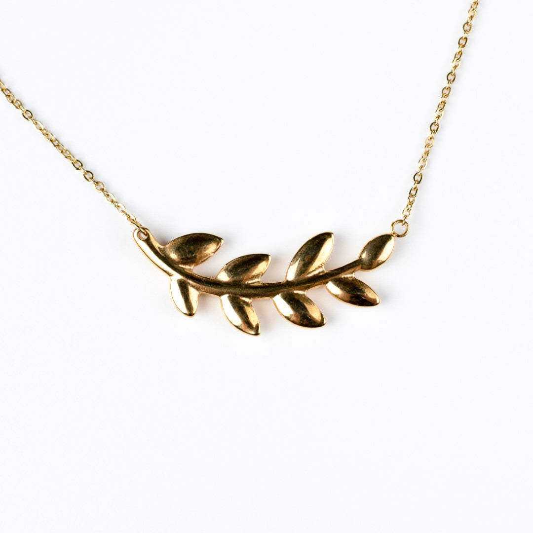 Harma Olive Branch of Hope Necklace - HARMA