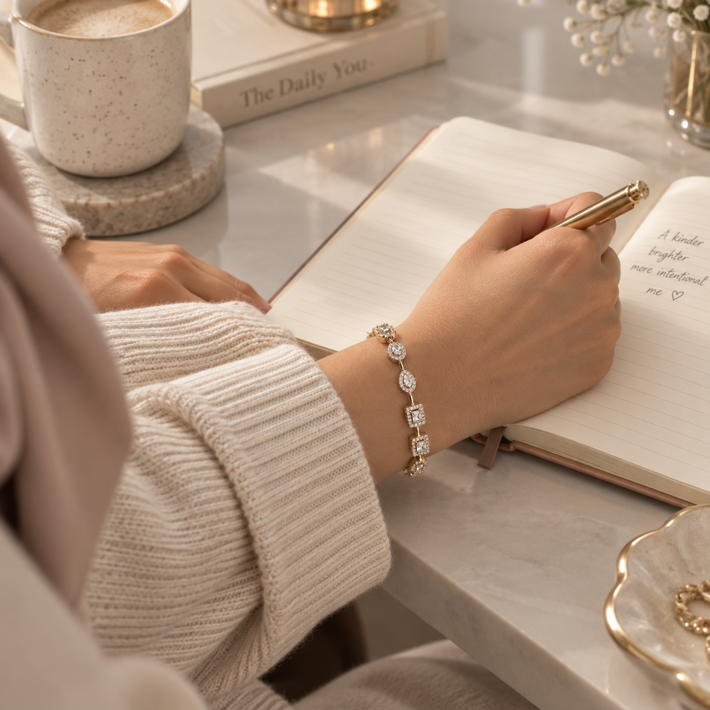 Fall_Constellation_Zirconia_Bracelet_18k_gold_plated_Harma_jewelry