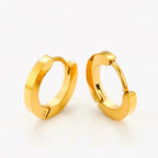 Harma jewelry 24k gold plated hoop earrings essentials