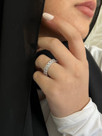 Harma Jewelry vogue collection Dazzling Baguette Eternity Band