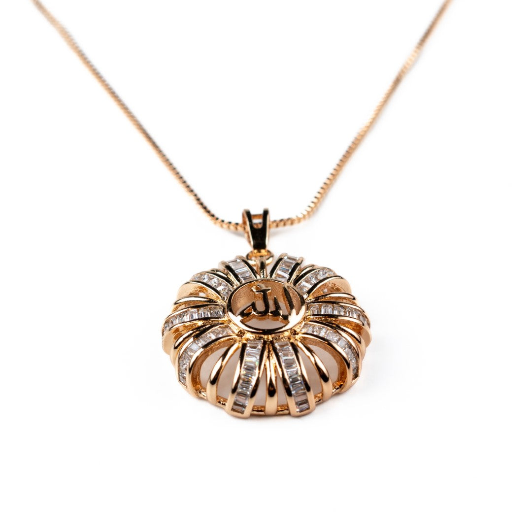 18K Gold Plated Almighty Allah Necklace