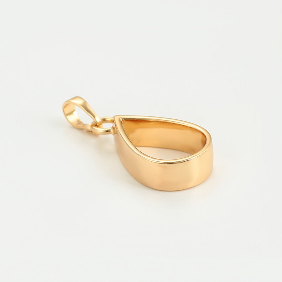 Harma Jewelry Innocent Minimalist Droplet Necklace - charity teardrop 18K gold plated necklace for women. Harma jewelry Gold Plated 18K Minimalist Teardrop Necklace