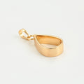 Harma Jewelry Innocent Minimalist Droplet Necklace - charity teardrop 18K gold plated necklace for women. Harma jewelry Gold Plated 18K Minimalist Teardrop Necklace