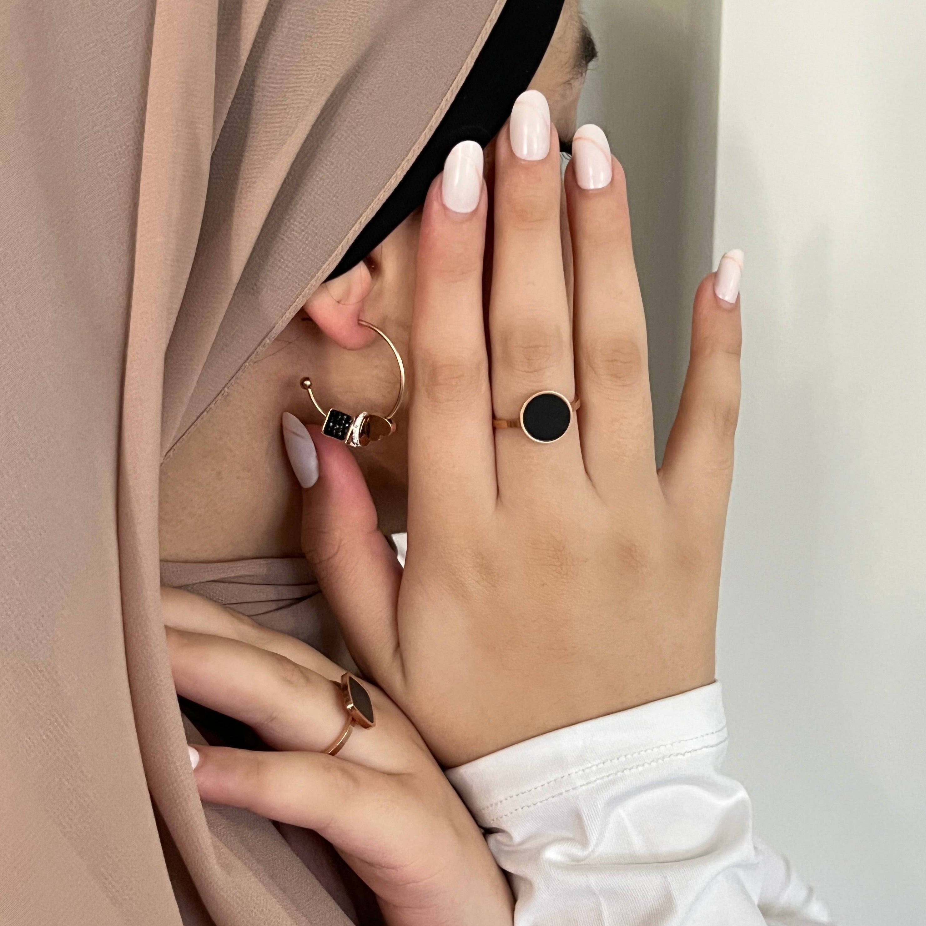 Harma Jewelry vogue collection Rebellious Black Halo Ring