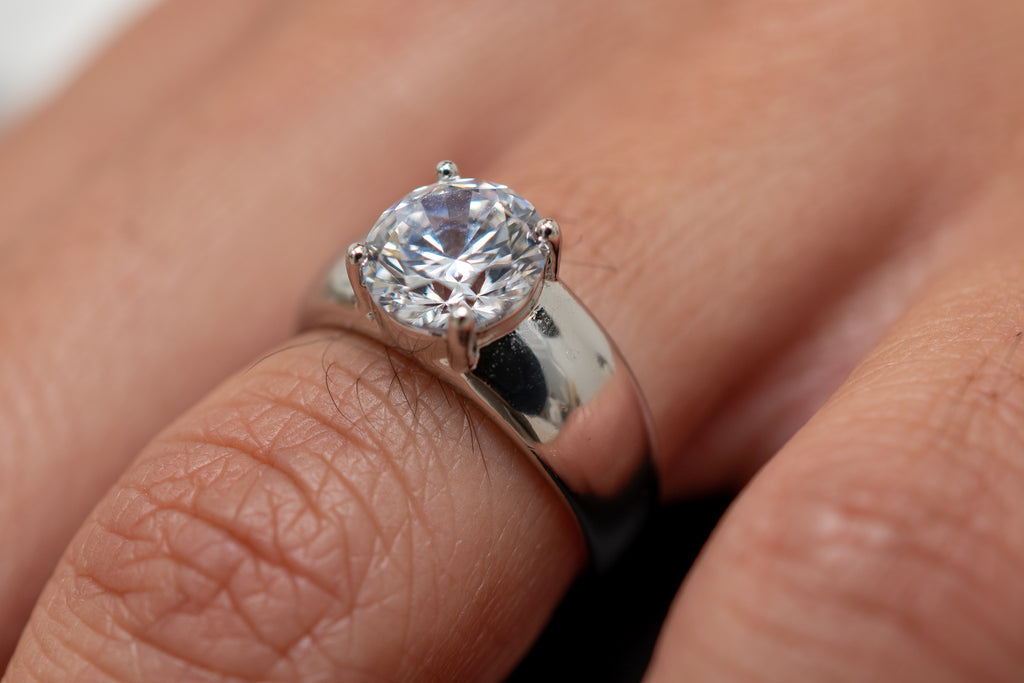 Harma Essential Brilliant Cut Zirconia Statement Ring
