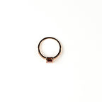 Harma jewelry 18k gold plated Aspiring Ruby Princess Cut Ring