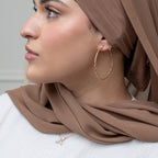 Harma Jewelry Essential Twist Garland Hoop Earrings