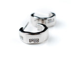 harma jewelry Chunky Hexagon Stud Earrings