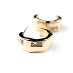 harma jewelry Chunky Hexagon Stud Earrings