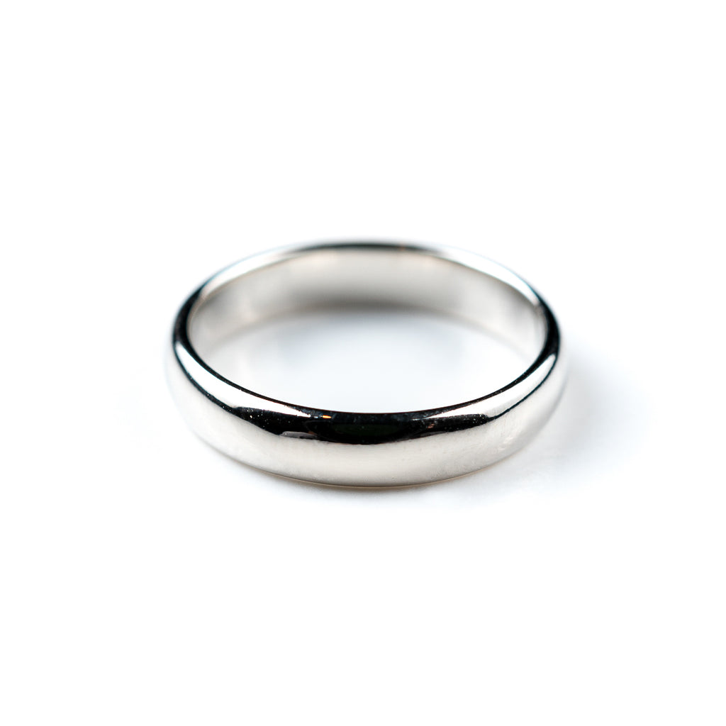 Harma Jewelry Harma Essentials Minimalist Silver Band Ring - everyday minimalist 18K gold plated rings for women