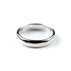 Harma Jewelry Harma Essentials Minimalist Silver Band Ring - everyday minimalist 18K gold plated rings for women