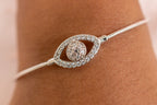 Harma girls jewelry Apple of my Eye Zirconia Adjustable Bracelet