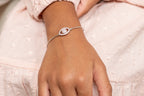 Harma girls jewelry Apple of my Eye Zirconia Adjustable Bracelet