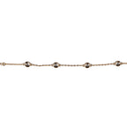 Harma Girls 18k gold plated Sparkling Bezel Zirconia Bracelet