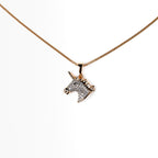 Harma Girls Magical Unicorn Zirconia Necklace