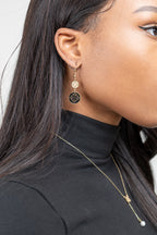 Harma Jewelry 14k gold plated Enchanted Heirloom Dangle Earrings