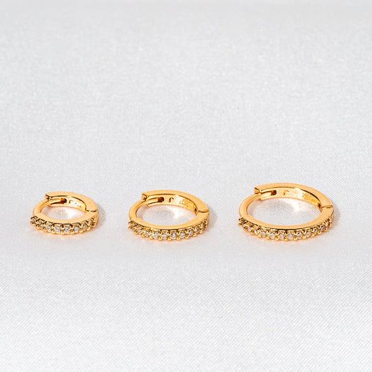 Harma Essential Glow Stack Hoop Earrings