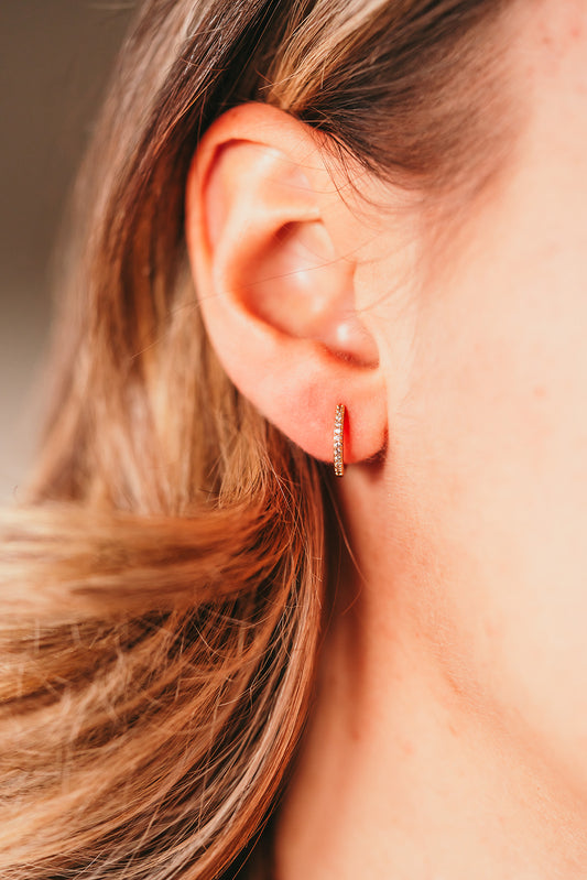 Harma Essential Glow Stack Hoop Earrings 1