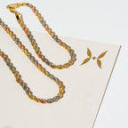 Harma Essential Tri-tone Rope Chain Bracelet