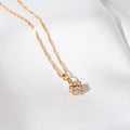 Harma Girls Vibrant Crystals Cube Necklace
