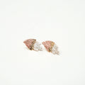 Harma Jewelry I Am Free Wings Stud Earrings - everyday minimalist 18K gold plated earrings for women