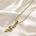 Rooted in Hope Olive Branch Necklace - HARMA