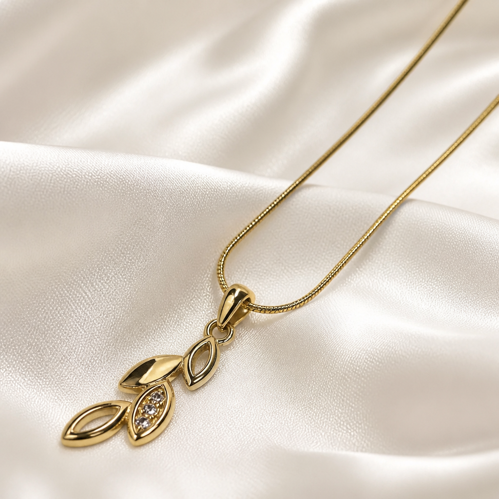 Rooted in Hope Olive Branch Necklace - HARMA