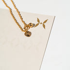 Harma Jewelry Harma Essential Rope Chain Anklet - everyday minimalist 18K gold plated anklets for women