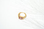 I Am Unapologetically Me PINK Zirconia Ring - HARMA