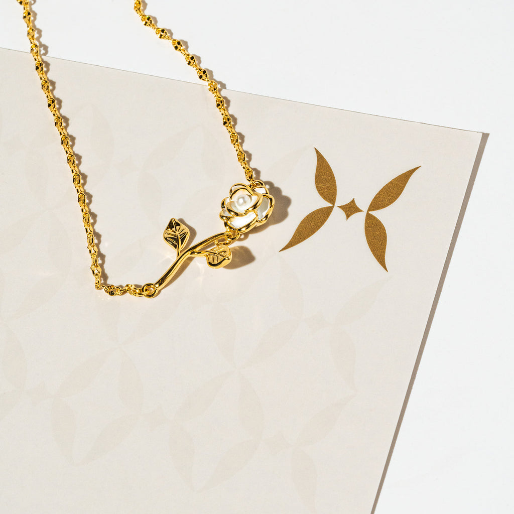 Harma Jewelry Blossom Rose Chain Bracelet 2